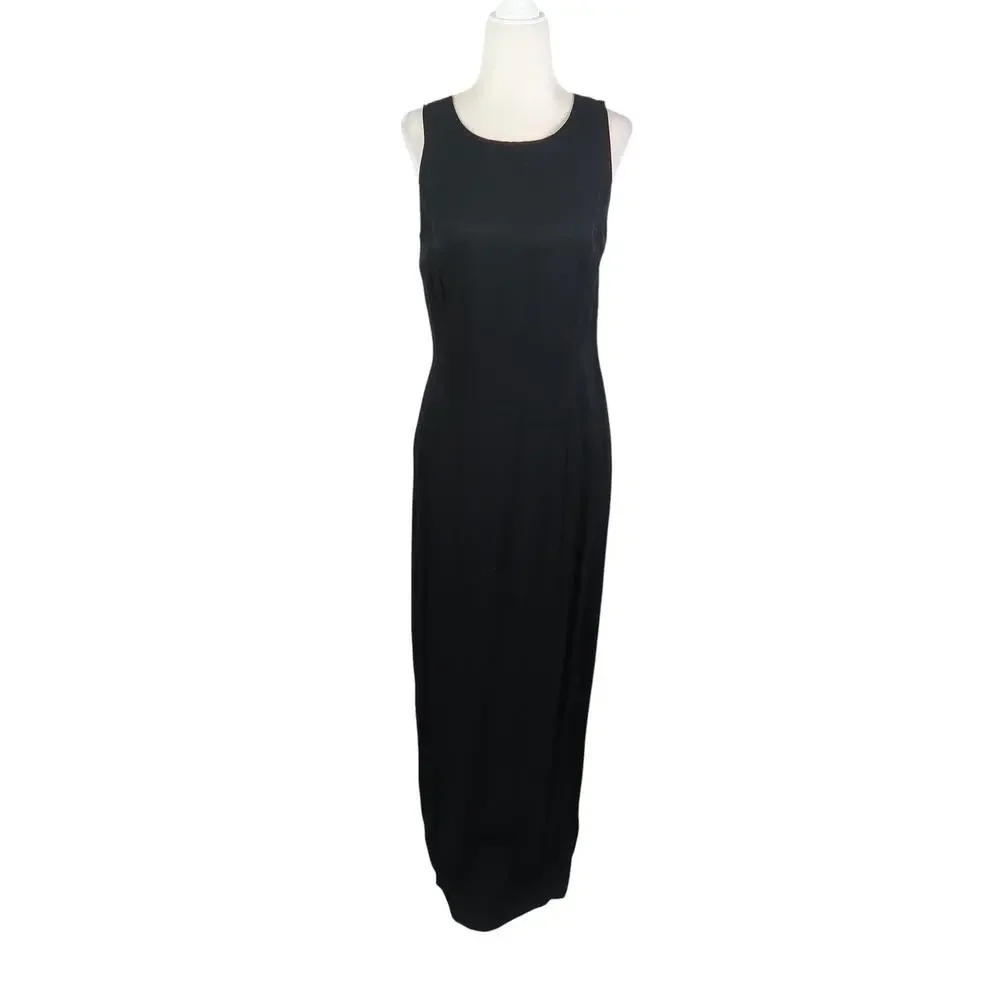 Vintage | Dresses | Vintage 9s Black Formal Maxi Dress W Embroidered Mesh Back M | Poshmark Vintage | Dresses | Vintage 9s Black Formal Maxi Dress W Embroidered Mesh Back M | Poshmark